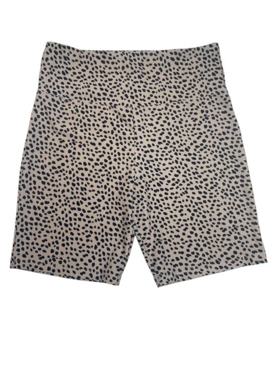 Forever 21 Pants - FOREVER 21 High-Waisted Leopard Print Bike Shorts - Size Medium